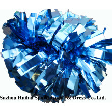 Cheerleading Metallic Columbia Blau POM POM